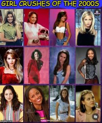 girl crushes of the 2000s Meme Template