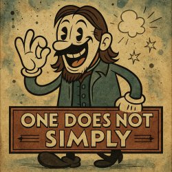 One Does Not Simply Cuphead Meme Template