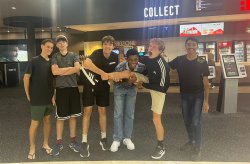 THATS NOT HIS LEG Meme Template