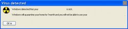 Windows detected that your __________ is sick Meme Template