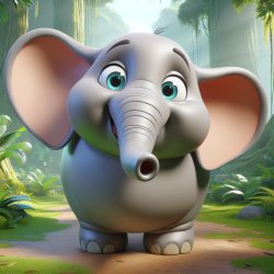 Ellie the green elephant bringing good luck at bingo Meme Template