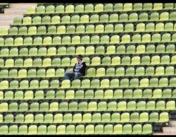 Empty Bleachers Meme Template