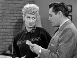 Lucy and Ricky Ricardo Meme Template