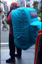 mochila grande Meme Template