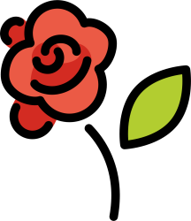 rose" Emoji - Download for free – Iconduck Meme Template