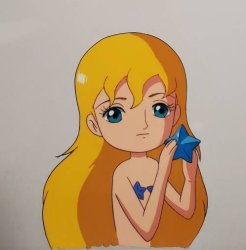 blonde mermaid Meme Template