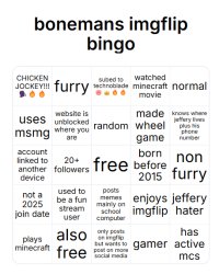 boneman imgflip bingo Meme Template