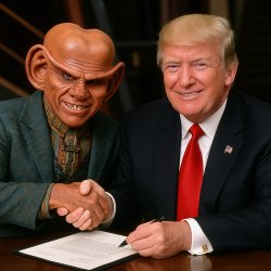 ferengi trump contract capitalism Meme Template