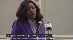Jasmine Crockett Meme Template