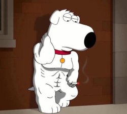 buff brian Meme Template