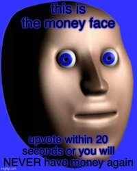 money face Meme Template