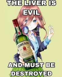 The liver is evil bro Meme Template