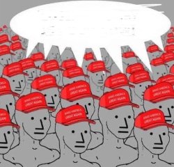 MAGA cult Meme Template