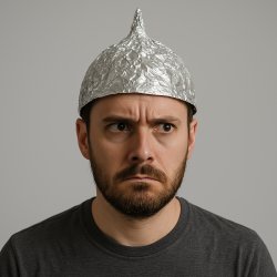 tinfoil hat Meme Template