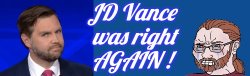 JD Vance was right Meme Template
