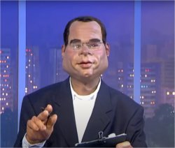 delarue aux guignols de l'info Meme Template