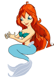 mermaid bloom Meme Template