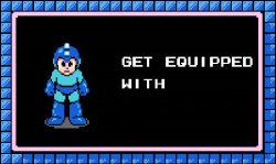 Mega Man Get Equipped Meme Template