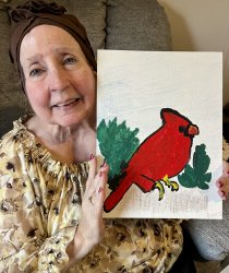 Ellen's new painting Meme Template