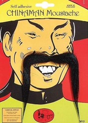 China man mustache Meme Template