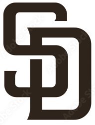 San Diego Padres emblem Meme Template