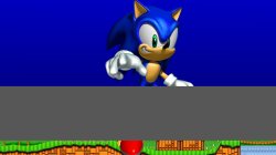 sonic text Meme Template