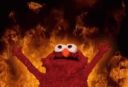 elmo Allahu akbar Meme Template