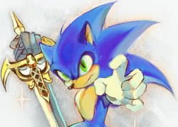 Excalibur Sonic Meme Template