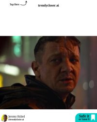 _m4 apr oct w2 - 16 - Hawkeye Jeremy Renner The Avengers Meme Template