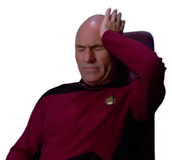 Picard headache Meme Template