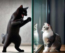 Everybody Gangsta Cat Until Meme Template