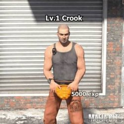 Lv 1 crook Meme Template