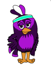 Lavender (Angry Birds) Meme Template