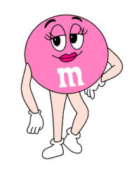 Pink (M&Ms commercials) Meme Template