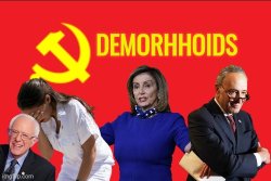 Demorhhoids Meme Template