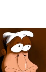 Peppino disappointment (with white space) Meme Template