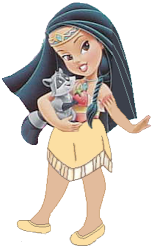 Young Toddler Pocahontas Meme Template