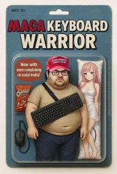 MAGA “alpha” cult clowns action figure Meme Template