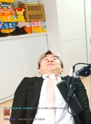 CAW SLEEPING Meme Template