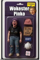 Wokester pinko doll Meme Template