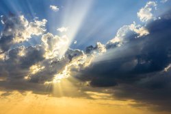 Sun clouds Meme Template