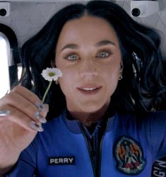 Katy Perry in space Meme Template