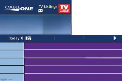 Cable One Channel Guide Meme Template