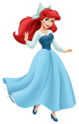 Ariel in her Peasant Dress Meme Template