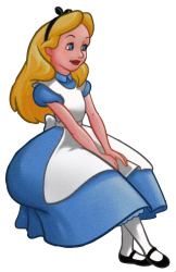 PNG Alicia - Alice - Alice in wonderland Disney Meme Template