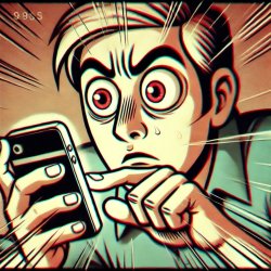 Phone panic Meme Template