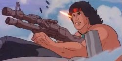 Rambo cartoon Meme Template