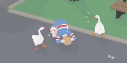 Untitled Goose Game Meme Template