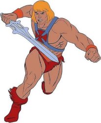 He-Man charge Meme Template