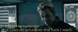 Homelander I can do whatever the F I want Meme Template